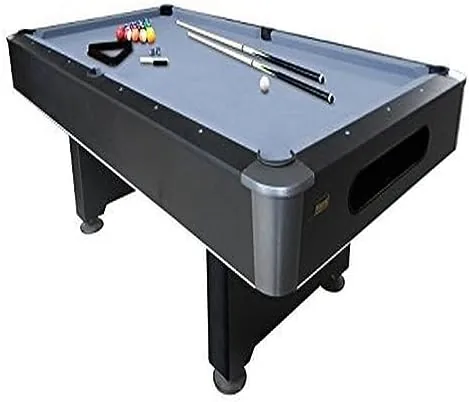 mizerak dakota 8 slate billiard table features reinforced pedestal legs and wool blend cloth for durability